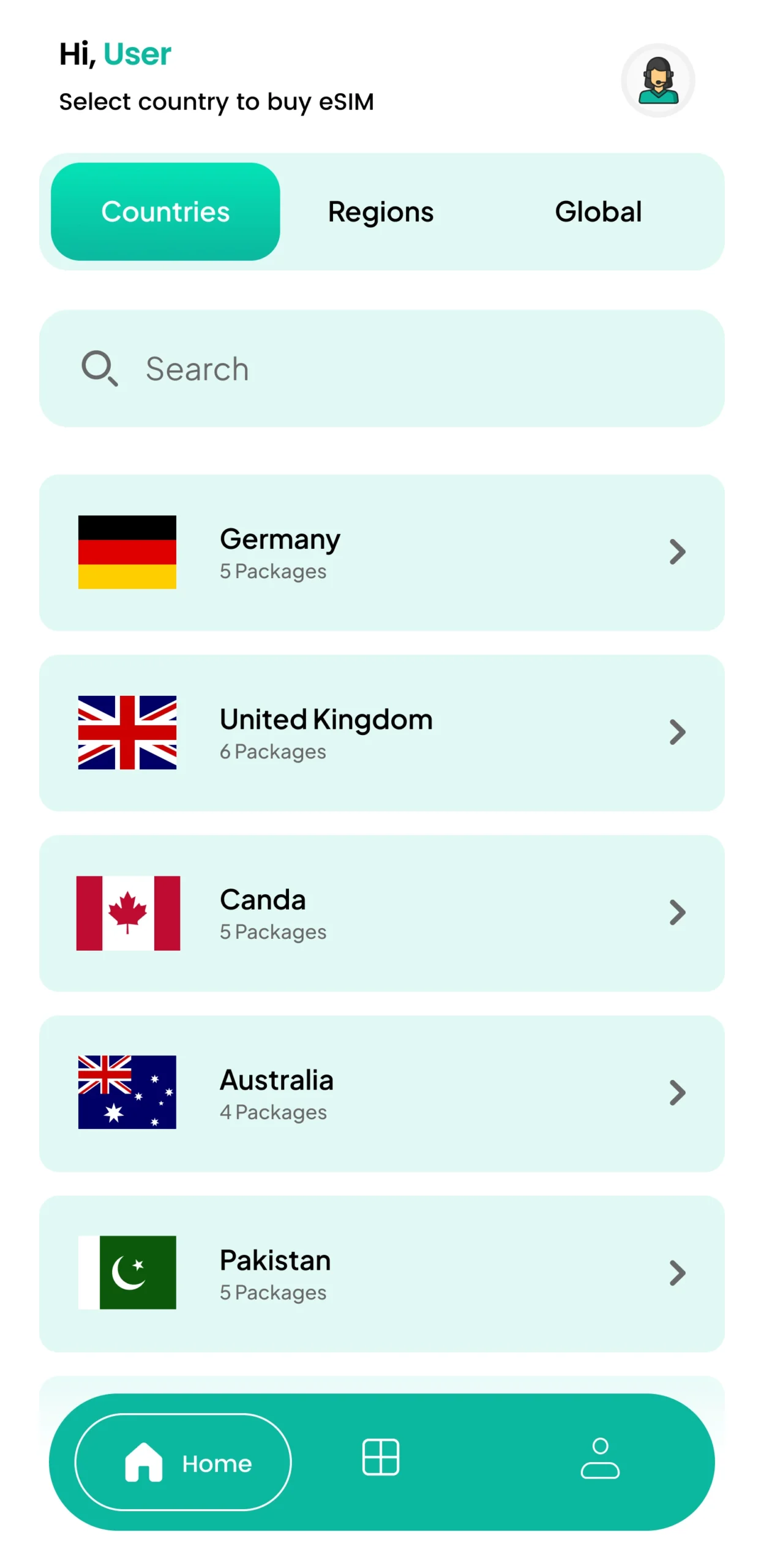 Destination & Package